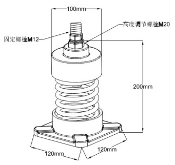 JL型彈簧減振器